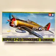 VTG Tamiya 1:48 Republic P-47D Thunderbolt "Razorback" Airplane Model Kit #61086