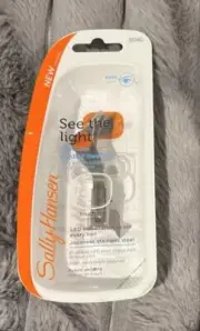 Sally Hansen See the Light Slant-Tip Lighted Tweezer Japanese StainlessSteel-New