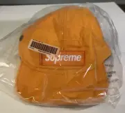 SUPREME MILITARY CAMP CAP ORANGE OS (100% AUTHENTIC (BRAND NEW) FW24 WEEK 1