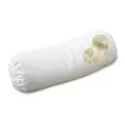 Neck Roll Organic Kapok Pillow - - 5" x 14" Organic Cotton - Kapok Fill
