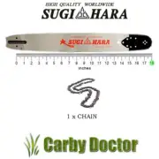 SUGIHARA 18" CHAINSAW JAPAN BAR TITAN CHAIN FOR STIHL MS390 MS360 MS440 MS660 3