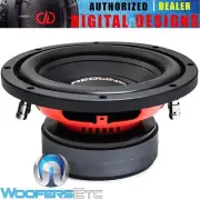 DD AUDIO SW08-D2 8" SUB WOOFER 600W DUAL 2-OHM CAR SUBWOOFER BASS SPEAKER NEW