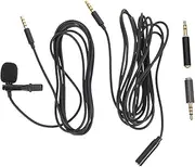 Vaguelly Professional Microphone Recording Kit 2 Mics Phone Laptop Compatible Kit for Vlogging Streaming and Interviews