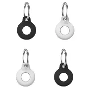 Laser 4-Pack: Durable Silicone AirTag Key Rings AO-AT4P4-408