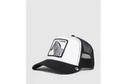 Goorin Brothers Animal Farm Extreme Zebra Snapback Cap Hat in Ebony