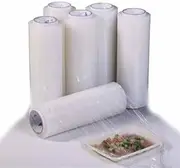 Vacuum Food Sealer Roll Bags Vacuum Seal Bags,Commercial Grade Storage Sealer Rolls, for Meal Prep, BPA Free, Food Saver, Compatible with Most Vac Machines (6 Rolls (20cm*50m))
