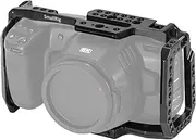 SMALLRIG BMPCC 4K & 6K Cage for Blackmagic Design Pocket Cinema Camera 4K & 6K with Cold Shoe, NATO Rail – 2203