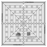 Creative Grids 8-1/2 X 8-1/2-Inch Square It Up And Fussy Cut Quilt Ruler (CGRSQ8