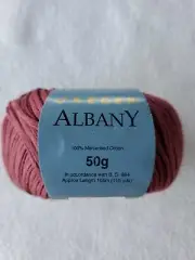 Jaeger Albany 100% Mercercised Cotton Color 267 Burgandy