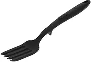 GLEAVI Silicone Cooking Fork Heat Resistant Nonstick Stirring Utensil for Pasta Noodles and Salad Serving Ergonomic Nonslip Handle for Comfortable Grip Kitchen Tasks