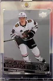 2023-24 UD Hockey Star Rookies Complete Set-card #’s 1-25 RCs! ROY C. Bedard