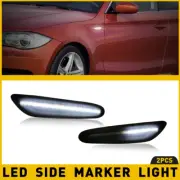 For 2013-2015 E84 X1 BMW LED Front Marker Side Light Dynamic Sequential White 2X (for: BMW)