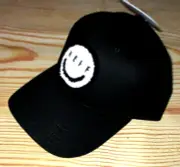 MENS NEFF BLACK HAT SNAPBACK ADJUSTABLE CAP ONE SIZE