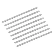 8Pcs M4-0.7x120mm Fully Threaded Rods, 304 Stainless Steel Thread Bar Studs
