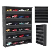 KISLANE Assemblable Kids Display Case Compatible with Hot Wheels Display Cas