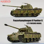 DRAGON WWII GERMAN Panzerkampfwagen V Panther G 1/72 tank model finished