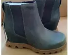 Sorel Joan of Arctic Wedge III Chelsea Boot, Size 7.5, Quarry Gum