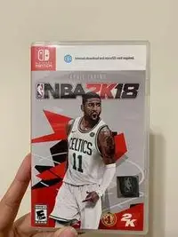 在飛比找旋轉拍賣優惠-[NS]Switch近全新 NBA 2K18