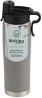 BERGNER Anywhere Walking Stainless Steel 500 ml Thermal Bottle, Unisex Adult, Multicoloured, One Size