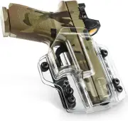 OWB IWB Clear Holster Fit G17 G43 G43X|G19 G22 G23 G31 G32 G45|Sig P365 G2C G3C