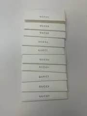 Gucci Authenticity Certificate Card & Envelope Only Lot Of 10