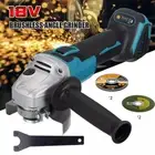 125mm Brushless Angle Grinder Cordless 8000RPM Tool Kit For Makita 18V Battery