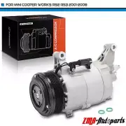 A/C AC Compressor for Mini Cooper S Works R50 R52 R53 2001-2008 1.6L R134A PAG46 (for: Mini)