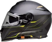 Z1R Solaris Modular Scythe Electric Shield Helmet Medium Hi-Viz/Black 0120-0669