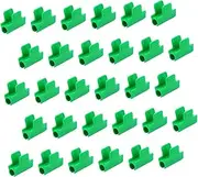 Garden Plant Clips 40pcs Clamps Greenhouse Film Snap Clips Easy to Install Sturdy for Multiple Seasons