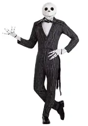 Adult Jack Skellington Prestige Costume Size Medium