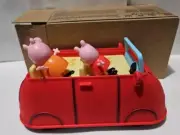Peppa Pig Peppa’s Adventures Family Red Car Preschool Toy, Speech...