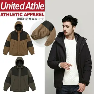 United Athle防寒加厚鋪棉大衣 outdoor拼接外套 機能夾克 UA雪衣