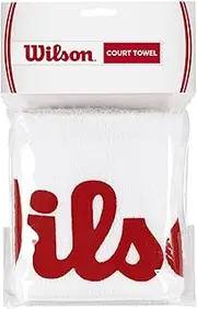 Wilson Unisex Wilson Court Towel White Red White Red, White Red, NS UK