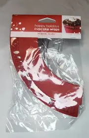 Nordic Ware Happy Holidays Cupcake Wraps