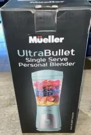 Mueller Ultra Bullet Single Serve Personal Blender Shakes Smoothies 15 Oz Cup