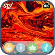 Lava Lamp Serenity: Soothing Ambience for TV Relaxation
