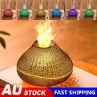 LED Flame Aromatherapy Diffuser Essential Oil Ultrasonic Air Humidifier Purifier