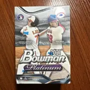2021 BOWMAN PLATINUM BASEBALL Sealed Blaster Box DOMINGUEZ WITT JUDGE JROD OHTAN