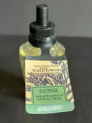 Bath & Body Works Incense Wallflower Bulb Refill w/Patchouli Essential Oil HTF