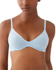 b. tempt'd by Wacoal Cotton To A Tee Scoop Unlined Underwire Bra 38B