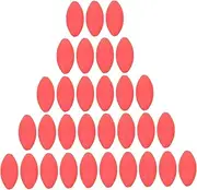 TOYANDONA 200Pcs Professional Fishing Float Bright Floating Balls for Enhanced Bite Visibility Durable Fishing Beads Shaped