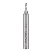 HSS-AL 2 Flute Straight End Mill Cutter CNC Router Bits, 2 x 6 x 7mm