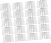 COHEALI Waterproof Book Covers 20 Pack Plastic Sleeves for Students Teachers Book Enthusiasts Versatile