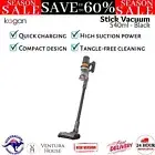 Kogan Z12 Pro Cordless Stick Vacuum Cleaner Tangle-Free Floor Carpet Brush Black