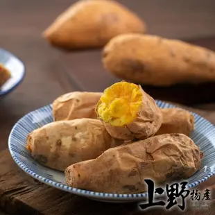 【上野物產】10包 熟凍冰烤地瓜(500g土10%/包 烤番薯/素食/低卡/蔬菜/烤肉)