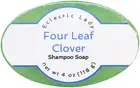 Four Leaf Clover Shampoo Soap Bar By Eclectic Lady, 4 oz Bar