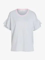 NEW PETER ALEXANDER PINK STITCHED ONCE UPON A TIME TEE GREY MARLE XS RRP$59.95