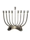 Godinger Menorah, Black Nickel, 14"