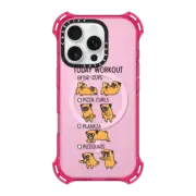 iPhone 16 Pro Bounce Case MagSafe Compatible Today Workout with The Pug