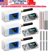 3Set V3 ESP32 LoRa Bluetooth Development Board SX1262 Heltec+915MHz Antenna+Case